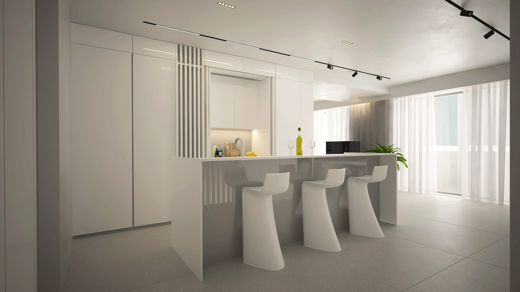 WHITE URBAN APARTMENT(20)