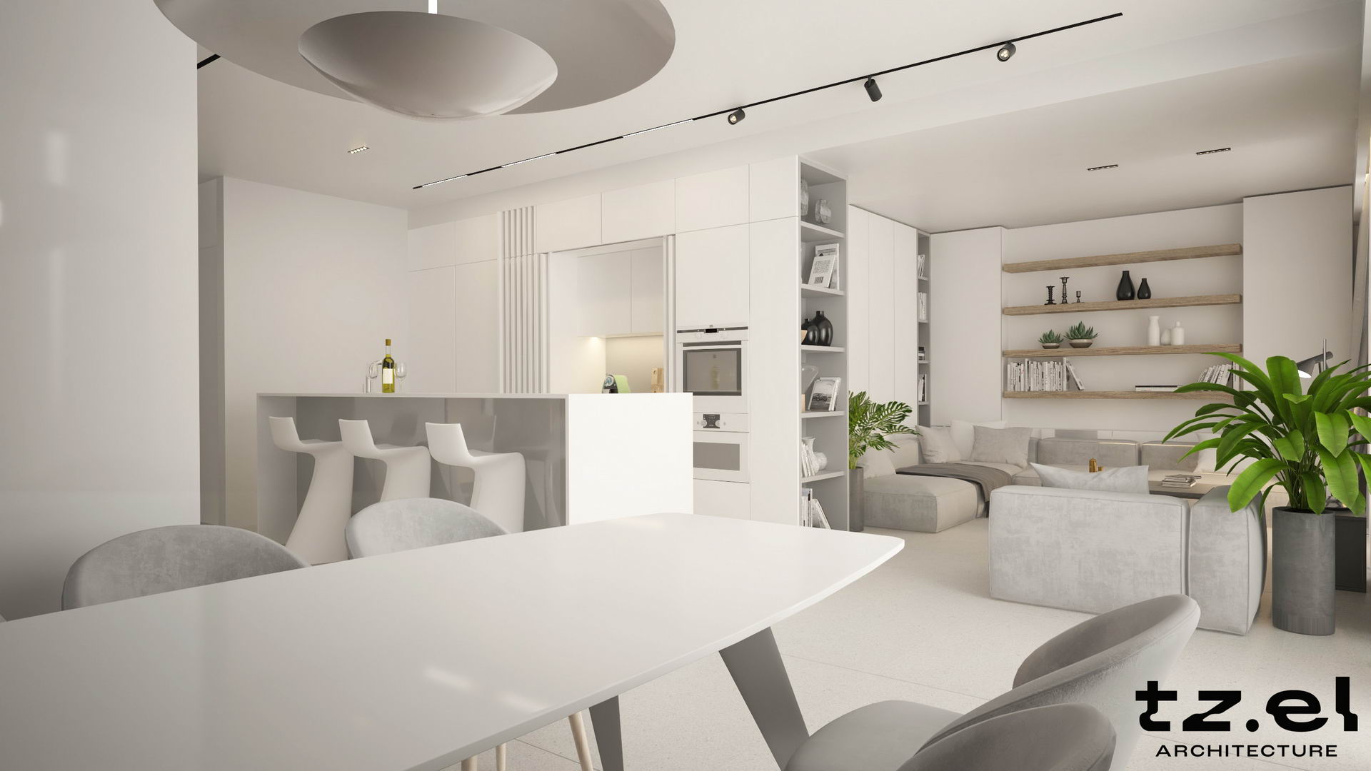 WHITE URBAN APARTMENT(16)